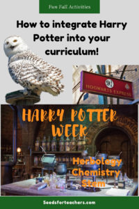 How to integrate Harry Potter into your curriculum 