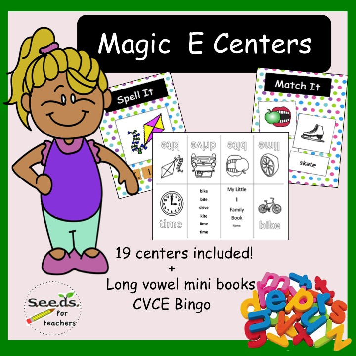 Magic E centers book image