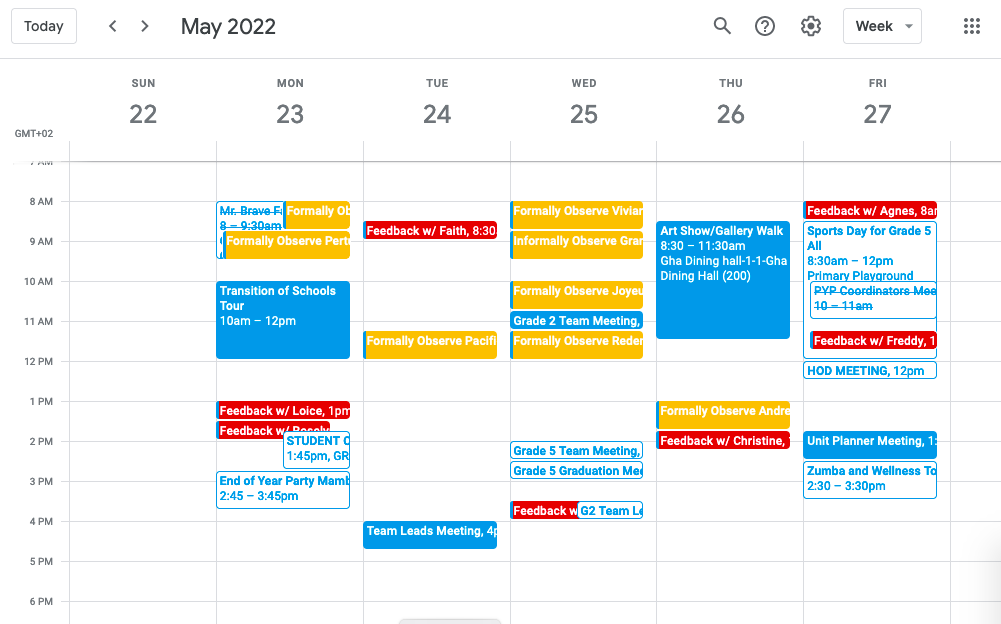 Google Calendar Organization Tips - Noell Angelina